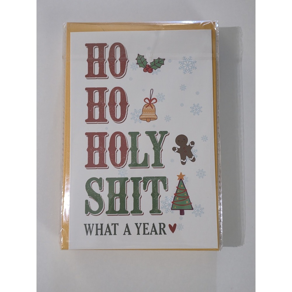 Funny Christmas Card Adult - Naughty Christmas Cards with Envelope Lot Of 10
